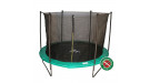 Батут DFC JUMP 10ft складной, c сеткой, цвет green
