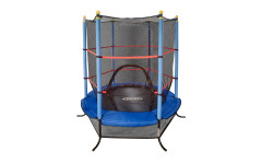 Батут детский DFC SMRKIDS 55" с сеткой, BLUE