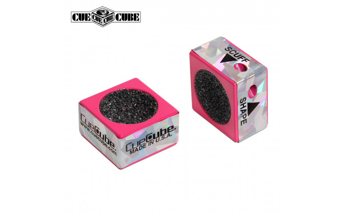 Инструмент для обработки наклейки Cue Cube розовый Инструмент для обработки наклейки Cue Cube розовый