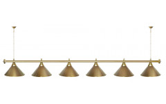 **Лампа STARTBILLIARDS 6 пл., золото **Лампа STARTBILLIARDS 6 пл., золото
