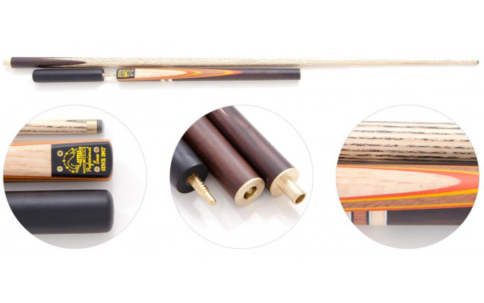 Кий для снукера 2-pc «SAQ5» 3/4+ экстендер Кий для снукера 2-pc «SAQ5» 3/4+ экстендер