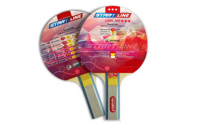 Теннисная ракетка Start line Level 300 New (прямая) Теннисная ракетка Start line Level 300 New (прямая)